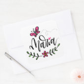 マリア手書入れ スクエアシール (封筒)