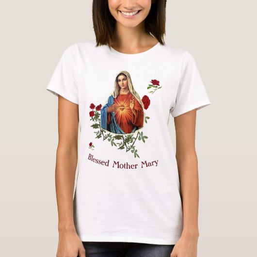 マリア様 Tシャツ (正面)