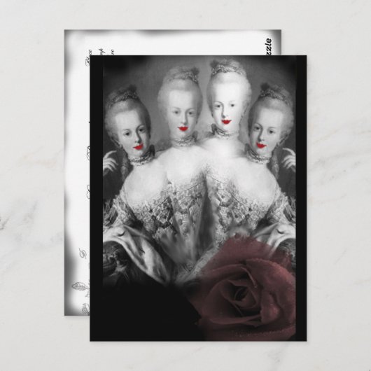 マリア・アントニア・ジョセフィーナ・ヨハンナの乗算 ポストカード (正面/裏面)