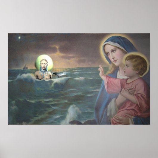 マリア・イェマヤ祭壇ポスター ポスター (正面)