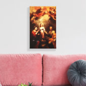 マリア、イエス、ヨセフ2 キャンバスプリント (インサイチュ (リビング))