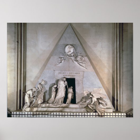 マリア・クリスティン大公爵夫人の墓 ポスター (正面)