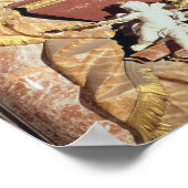 マリア・クレメンティーナ・ソビエスカ記念碑1739 ポスター (角)