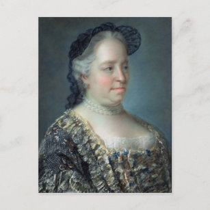 マリア・テレサ、オーストリアの皇后、1762年 ポストカード