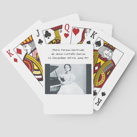 マリア・テレサ・ゲルトゥリスデジェスス・カレニョガルシア トランプ (裏面)
