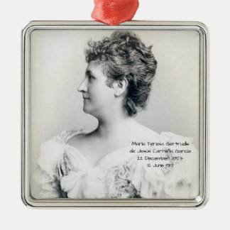 マリア・テレサ・ゲルトゥリスデジェスス・カレニョガルシア メタルオーナメント