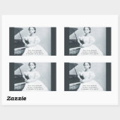 マリア・テレサ・ゲルトゥリスデジェスス・カレニョガルシア 長方形シール (シート)