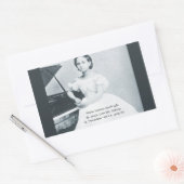 マリア・テレサ・ゲルトゥリスデジェスス・カレニョガルシア 長方形シール (封筒)