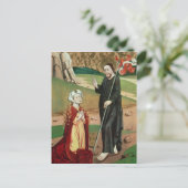 マリア・マグダレネにキリストが現れる ポストカード (スタンド正面)