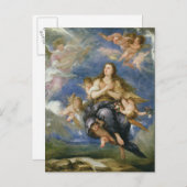 マリア・マグダレネの仮定(油・オン・キャンバス) ポストカード (正面/裏面)