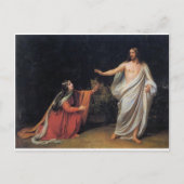 マリア・マグダレネへのキリストの出現 ポストカード (正面)