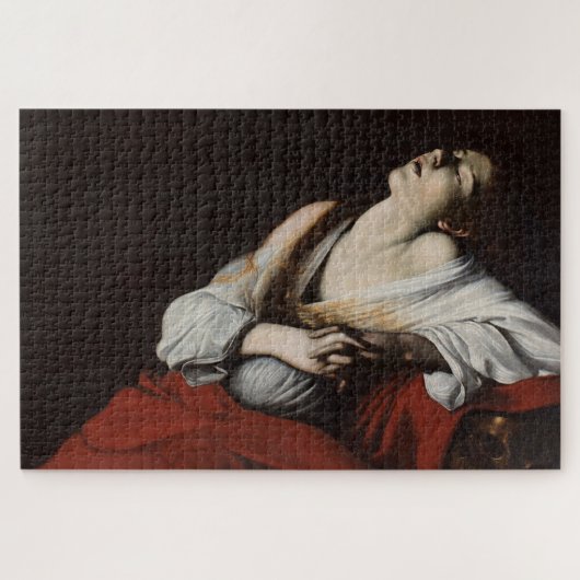 マリア・マグダレネ(1606)by Caravaggio ジグソーパズル (横)