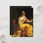 マリア・マグダレン(Artemisia Gentileschi) カード (正面/裏面インサイチュ)