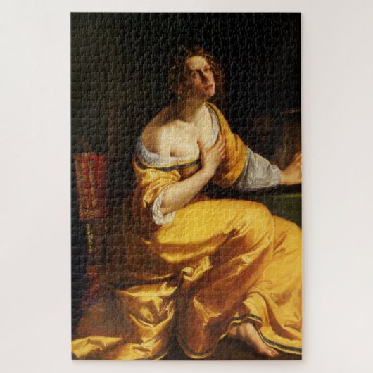 マリア・マグダレン(Artemisia Gentileschi) ジグソーパズル (縦)