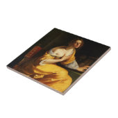 マリア・マグダレン(Artemisia Gentileschi) タイル (側面)