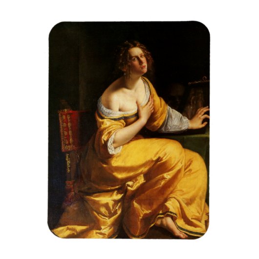 マリア・マグダレン(Artemisia Gentileschi) マグネット (縦)