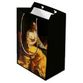 マリア・マグダレン(Artemisia Gentileschi) ミディアムペーパーバッグ (裏面アングル)