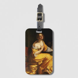 マリア・マグダレン(Artemisia Gentileschi) ラゲッジタグ