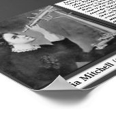 マリア・ミッチェル天文学者 ポスター (角)