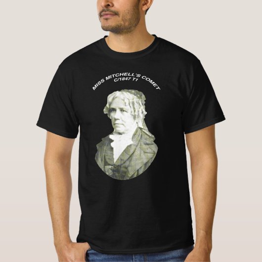マリア・ミッチェル彗星Tシャツ Tシャツ (正面)