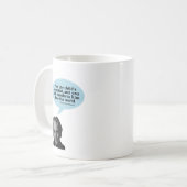 マリア・モンテッソーリの引用文 コーヒーマグカップ (正面左)