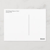 マリア・モンテッソーリ名言No.6 ポストカード (裏面)