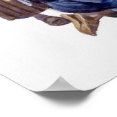 マリア、ヨセフ、そしてベビー・イエスを取り巻く羊飼い ポスター (角)