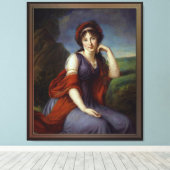 マリア・ラズモブスカヤバイエリザベス – ルイーズ・ル・ブラン キャンバスプリント (インサイチュ (ウッドフロア))