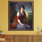 マリア・ラズモブスカヤバイエリザベス – ルイーズ・ル・ブラン キャンバスプリント (インサイチュ (リビング))