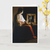 マリア·レペンティン·ラ·トゥール カード (黄色い花)