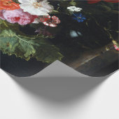 マリア・ヴァン・オステルウィック花瓶の花束 ラッピングペーパー (角)