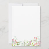 マリア 洗礼 招待状 (裏面)