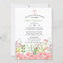 マリア 洗礼 招待状