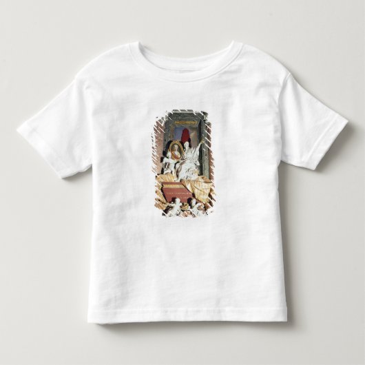 マリアClementina Sobieska 1739年への記念碑 トドラーTシャツ (正面)
