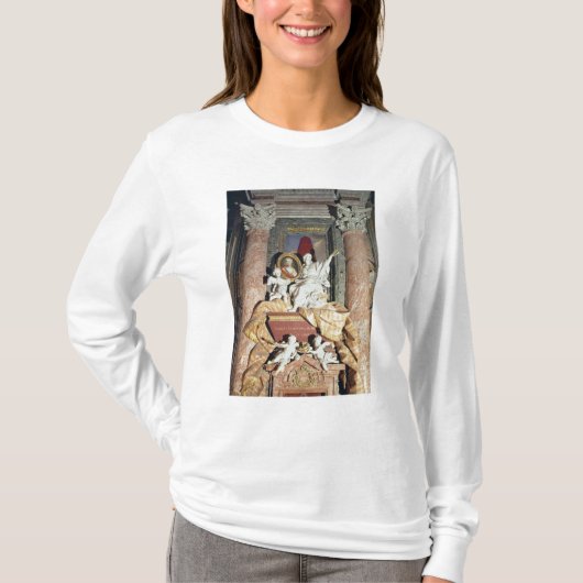 マリアClementina Sobieska 1739年への記念碑 Tシャツ (正面)