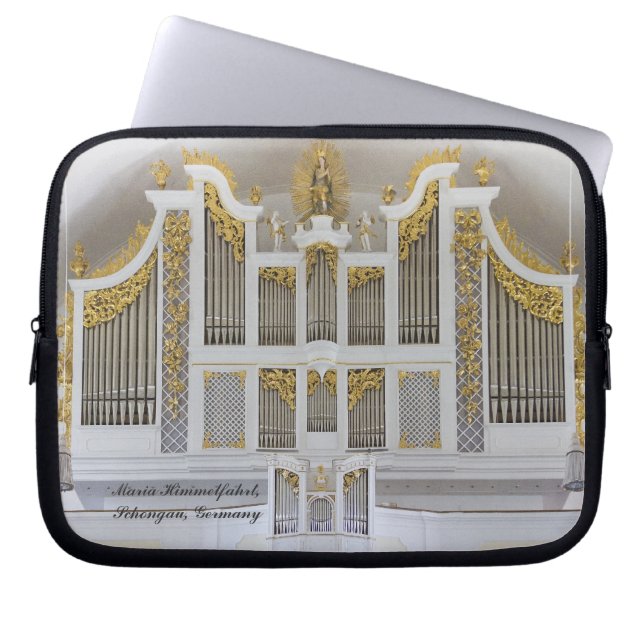 マリアHimmelfahrt、Schongau、ドイツ ラップトップスリーブ (正面)