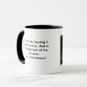 マリアMontesorriのマグ マグカップ (正面左)