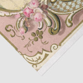 マリインピンクパリフランスのポートレートデクページ 薄葉紙 (詳細)