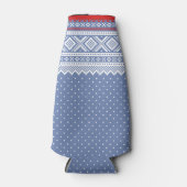 マリウッサンザーセーター模様 ボトルクーラー (正面)