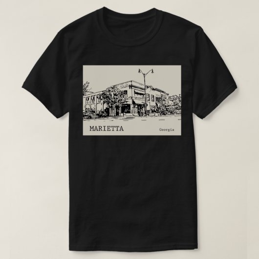 マリエッタジョージアTシャツ2 Tシャツ (デザイン正面)