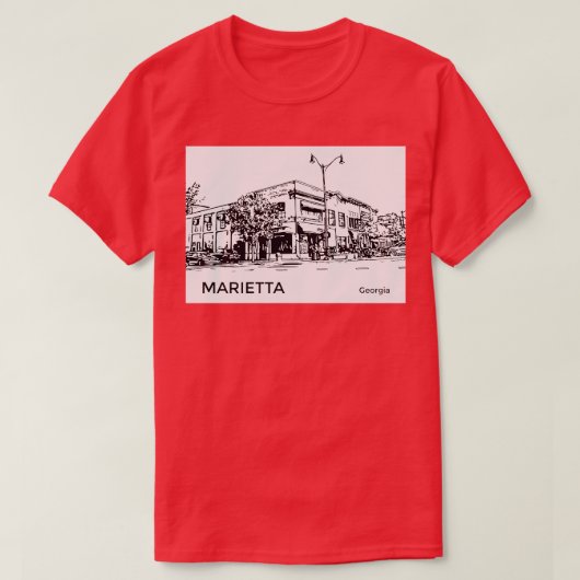 マリエッタジョージアTシャツ Tシャツ (デザイン正面)