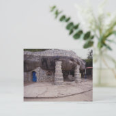 マリエルのグロットの神社、ヴァージンマリアの訪問 ポストカード (スタンド正面)