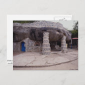 マリエルのグロットの神社、ヴァージンマリアの訪問 ポストカード (正面/裏面)