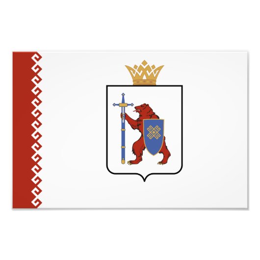 マリエル国旗 フォトプリント            (正面)