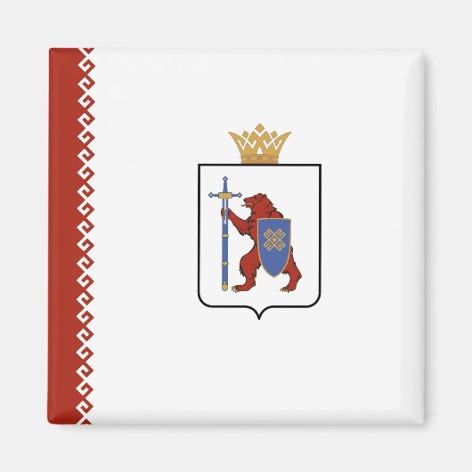 マリエル国旗 マグネット (正面)