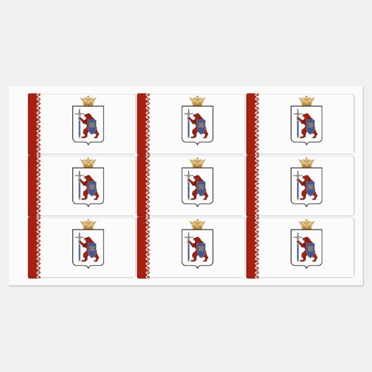 マリエル国旗 ラベル (シート)