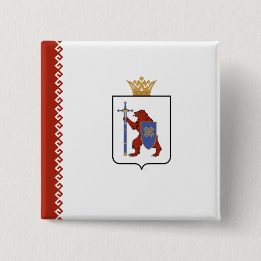 マリエル国旗 缶バッジ (正面)