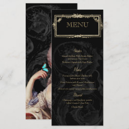 マリエレガントーアントワネットオンブラックフランスのインスパイア メニュー