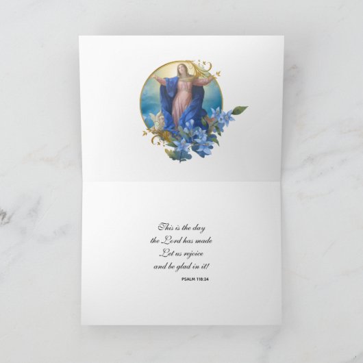 マリエンジェルスの宗教的な仮定聖なる書物、 経典カード カード (内部)