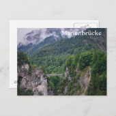 マリエンブリュッケブリッジハガキ ポストカード (正面/裏面)